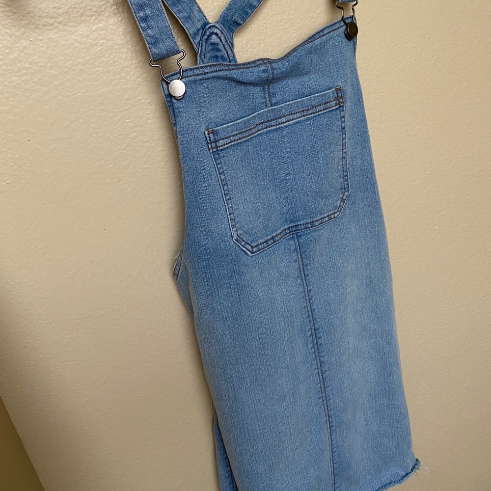 Jean overall dress